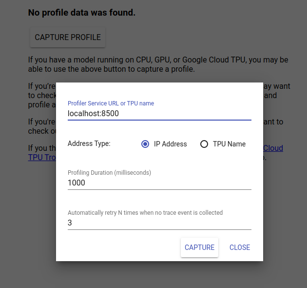 Profiling Tool